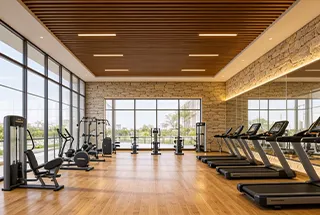 Gymnasium at Embassy South Reserve